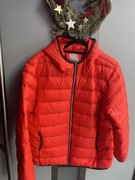 Fransa kurtka puchowa plus size Lekka ciepła 2XL 46/48/50 Pomarańczowa down