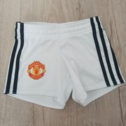 Jak nowe białe spodenki szorty Adidas Performance Manchester United 3-6mies
