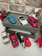 Zestaw 6 metalowych samochodów i motocykl – idealny na prezent na święta