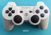 Dualshock 3 /oryginalny/ Biały / LED blu
