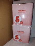 Pieluchy dla dzieci (180 sztuk) Deliplus 5. SZEŚĆ opakowań po 30 sztuk 