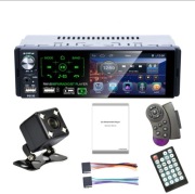 Radio samochodowe 1DIN ekran 4,1'' USB BT z kamerą cofania