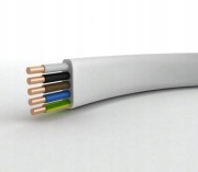 KABEL 5x1,5mm2 PRZEWÓD PŁASKI YDYp 5x1,5 DRUT 1,5mm2 KRĄŻEK 100m