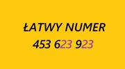 Złoty srebrny łatwy numer 453 623 923 BCM starter prosty karta prepaid SIM