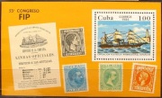 Kuba Mi Blok 82** WF ESPANA 84 Marynistyka
