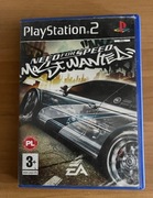 Gra NEED FOR SPEED MOST WANTED na PlayStation 2.