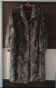 Futro, płaszcz futrzany naturalny z karakułów 