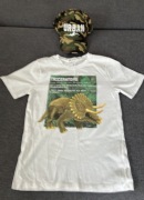 Koszulka i czapka, wiek 8-10 lat