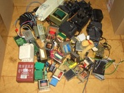 Transformatory sieciowe 230V różne 35szt. waga 8,5kg