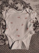 Primark body białe r. 50-56 cm 