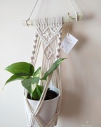 Kwietnik ścienny makrama