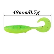 Gumy twistery na okonia 9 szt. A'la Banjo