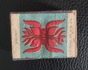 Vintage-stare drewniane pudełko po zapałkach PRL lata 70 te. -ZPZ-Bystrzyce