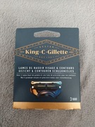 KING C GILLETTE 3 SZTUKI 