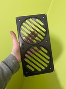 MNPCTech Pro-line 2x140mm grill - ALU CNC 5mm