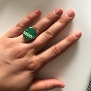 Pierścionek z płytki PCB 