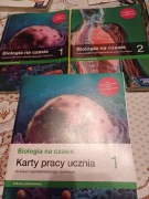 Biologia na czasie 1 plus karty pracy ucznia 1