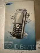 Pudełko Samsung Solid B2710 Oryginalne Retro Klasyka GSM VIntage
