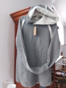 bozzolo bluza z kapturem ciemnoszary nowe L