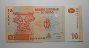 10 Francs Kongo oryginał super stan