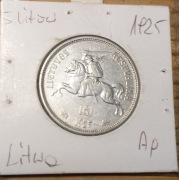 5 litów 1926 Litwa Ag