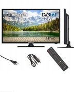 Telewizor LED Manta 19LHN123D 19" HD Ready czarny