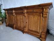 Komoda z drewna sosnowego, indywidualny projekt (idealna pod telewizor)