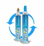 Wymiana na pełną lub napełnienie/nabicie pustej butli CO2 SodaStream