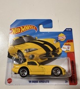 Hot wheels 96 Dodge Viper GTS ROK 2025 żółty