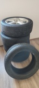 Sprzedam komplet felg wraz z oponami letnimi 215/55 R17  5x112  ET54.