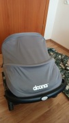 Fotelik samochodowy Doona + czyli 3w1: fotelik i wózek i nosidełko