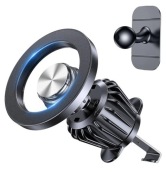 COOLPOW UCHWYT SAMOCHODOWY MAGNETYCZNY  NA TELEFON OBRÓT  O 360°DO IPHONE .