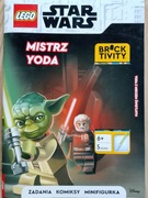 Książka Lego mistrz Yoda Star Wars bez minifigurki