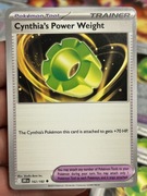 162/182 Cynthia’s Power Weight – Pokémon Destined Rivals  