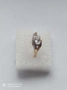 złoty pierścionek  waga 3,40g ,próba 585, 