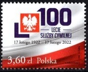 5197 100-lecie służby cywilnej