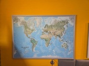 Mapa Świata 140x100