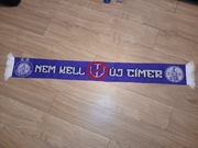 Szalik Ujpest Budapeszt - Budapest, Węgry, ultras, szal piłkarski, kibic