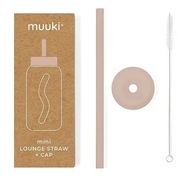 SŁOMKA SILIKONOWA DESERT ROSE  500ml