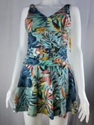 SHEKINI strój kąpielowy sukienka retro V-neck S nowy z metką