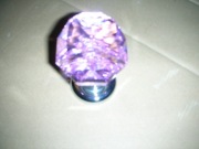 Gałka obrotowa szklana do drzwi 