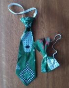 Krawat i mucha dla chłopca na święta 