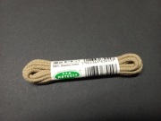 Sznurowadła 100 cm bawełniane jasno brązowe beżowe (003)