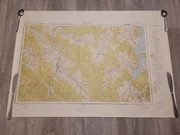 Mapa Topograficzna Baligród 