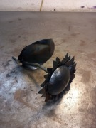 Słonecznik z metalu na zamówienie.