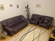 Komplet wersalka i dwa fotele