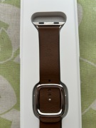 Pasek skórzany do Apple Watch z klamrą nowoczesną 38/40/41/42mm - rozmiar M