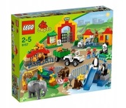 LEGO DUPLO DUŻE ZOO 6157 KOMPLETNY ZESTAW