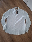 Miętowa koszula męska Roberto Cavalli L nowa