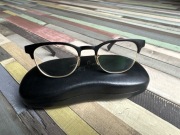 Oprawki Ray Ban 6317 2833 czarno-złote metalowe